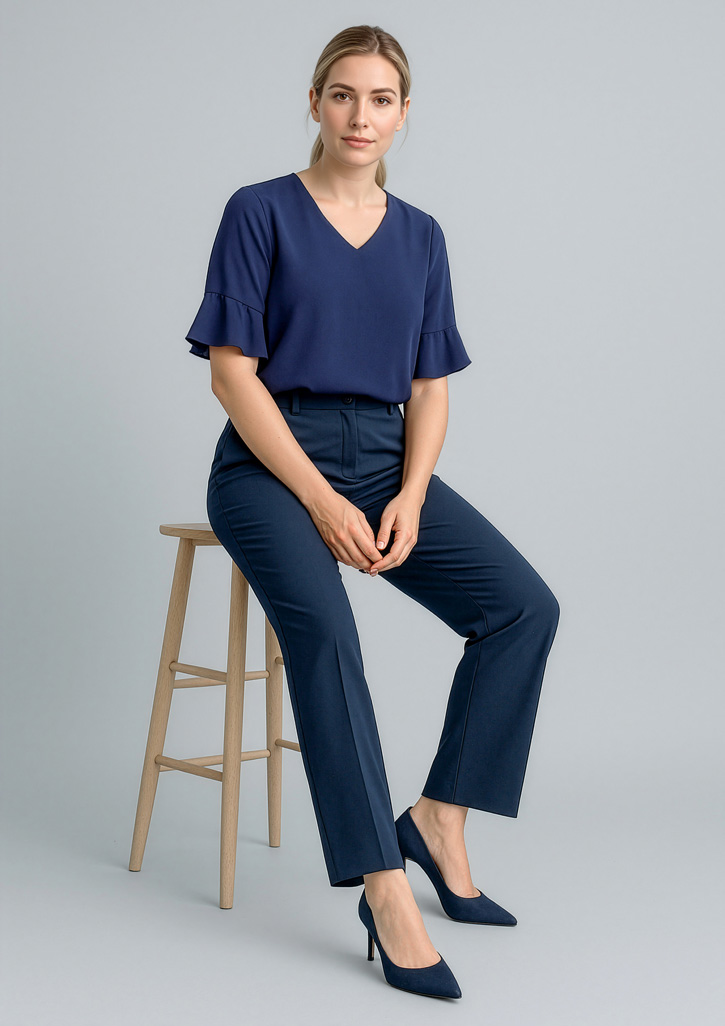 Womens Cool Stretch Adjustable Waist Pant