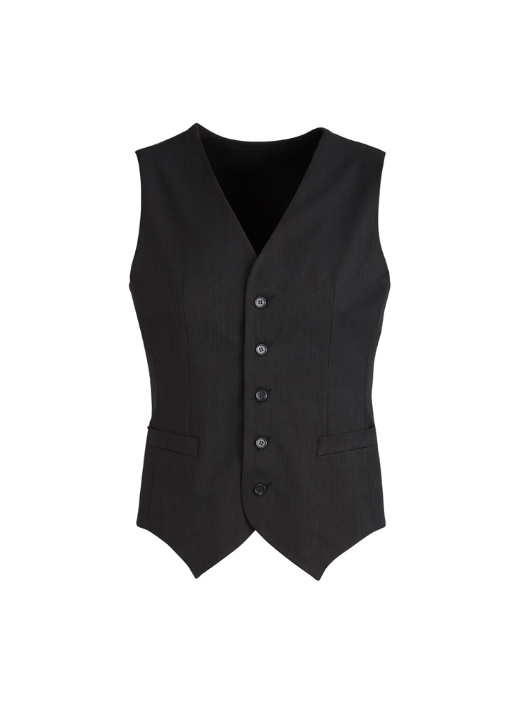 Cool Stretch Mens Peaked Vest with Knitted Back – Vests
