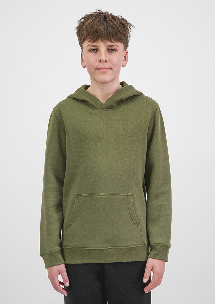Basis Youth Hoodie – Hoodies – Good Mates – available in Army, Black, Ecru, Grey Marle and 1 more – photo 1 of 18