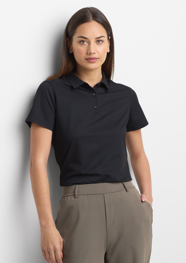 Womens Venture Short Sleeve Polo