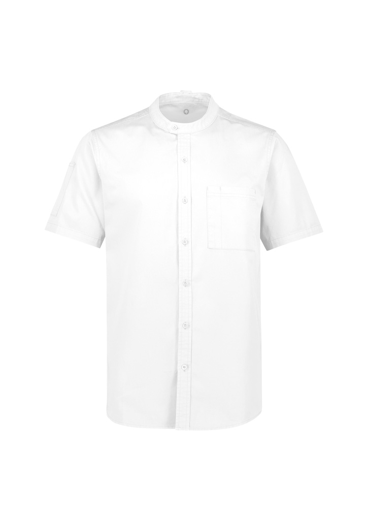 Mens Salsa Short Sleeve Chef Shirt | Biz Collection AU