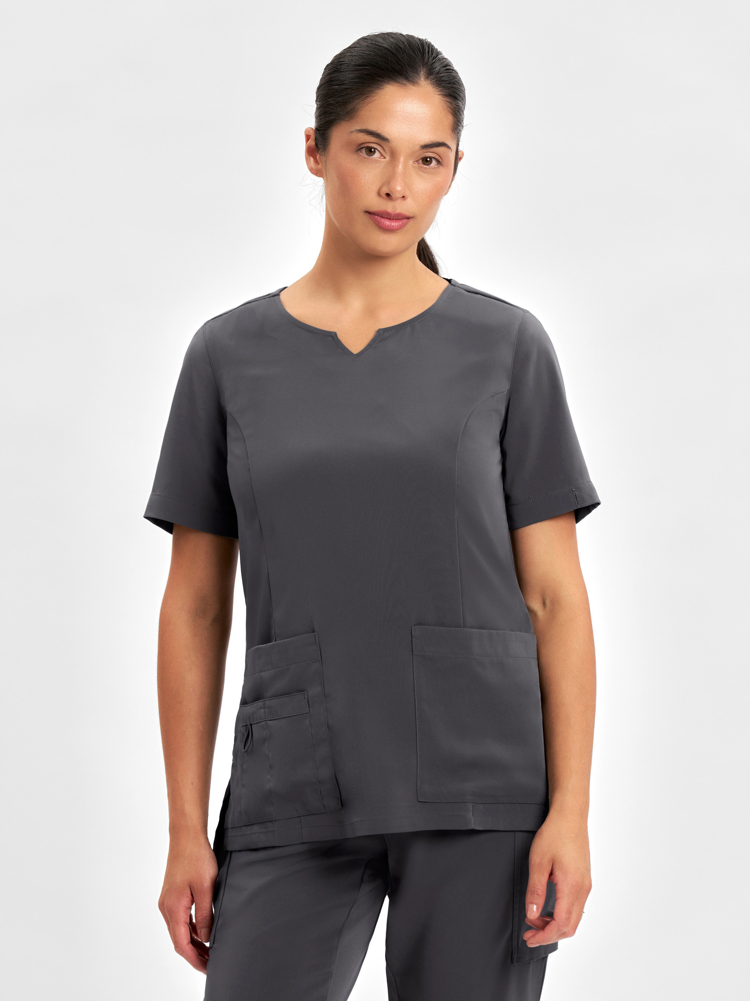 Inaura Avery Womens Round Neck Scrub Top | CST942LS