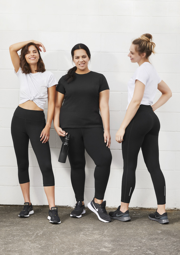 Biz Collection Womens Flex 3/4 Leggings (L513LT) – Uniform Wholesalers
