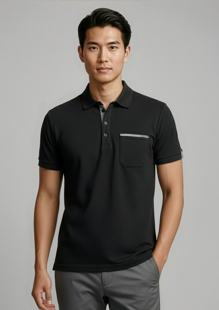 Mens Edge Short Sleeve Polo