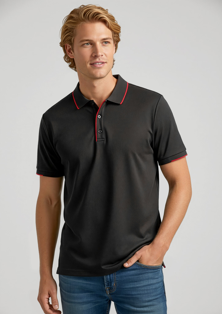 Mens Focus Short Sleeve Polo