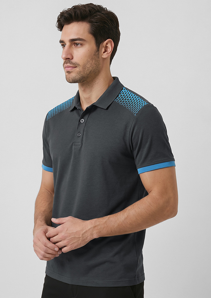 Galaxy Mens Short Sleeve Polo – Polo Shirts