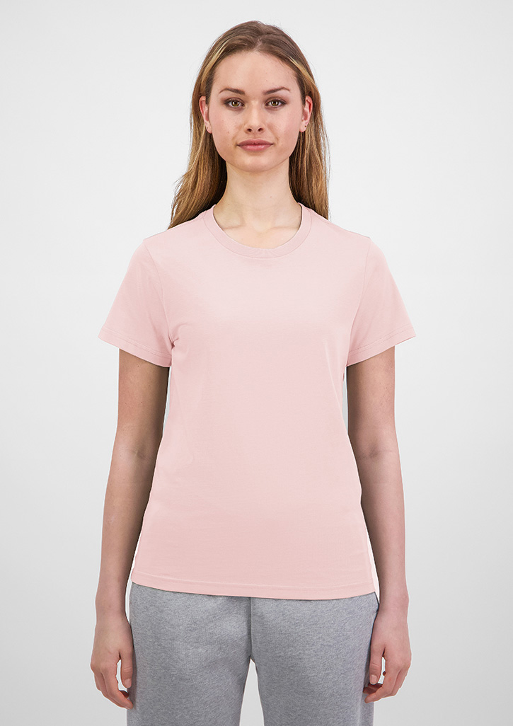 Basis Womens Short Sleeve Tee – T Shirts – Good Mates – available in Biscuit, Black, Grey Marle, Navy and 5 more – photo 1 of 55