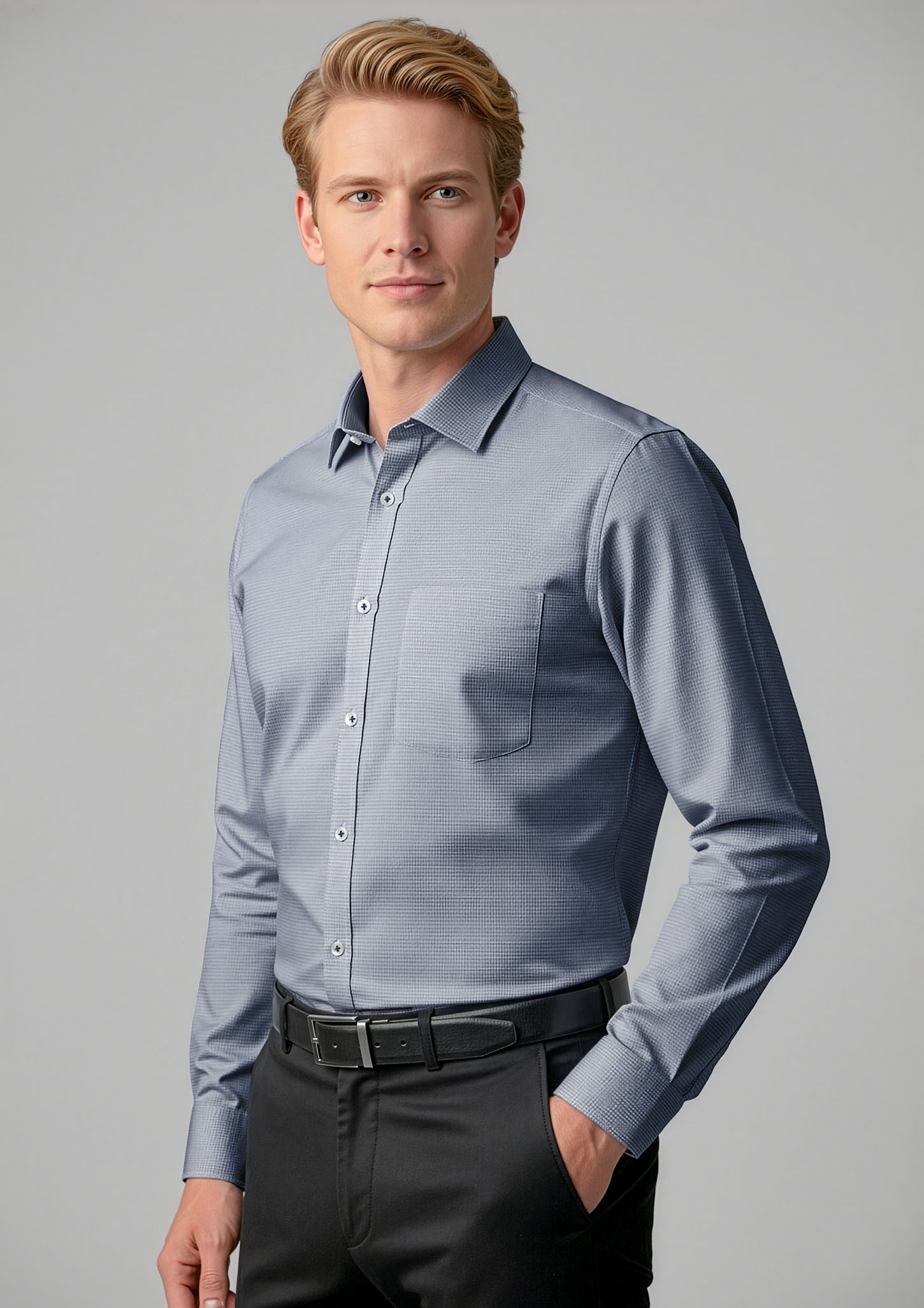 Mens Bristol Classic Long Sleeve Shirt