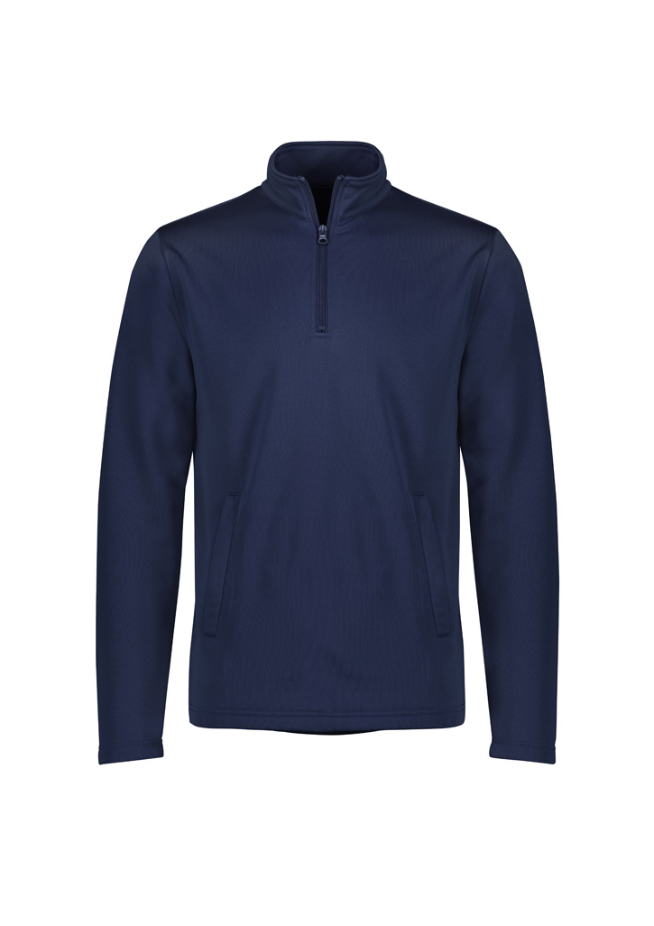 Navy blue quarter zip on sale pullover