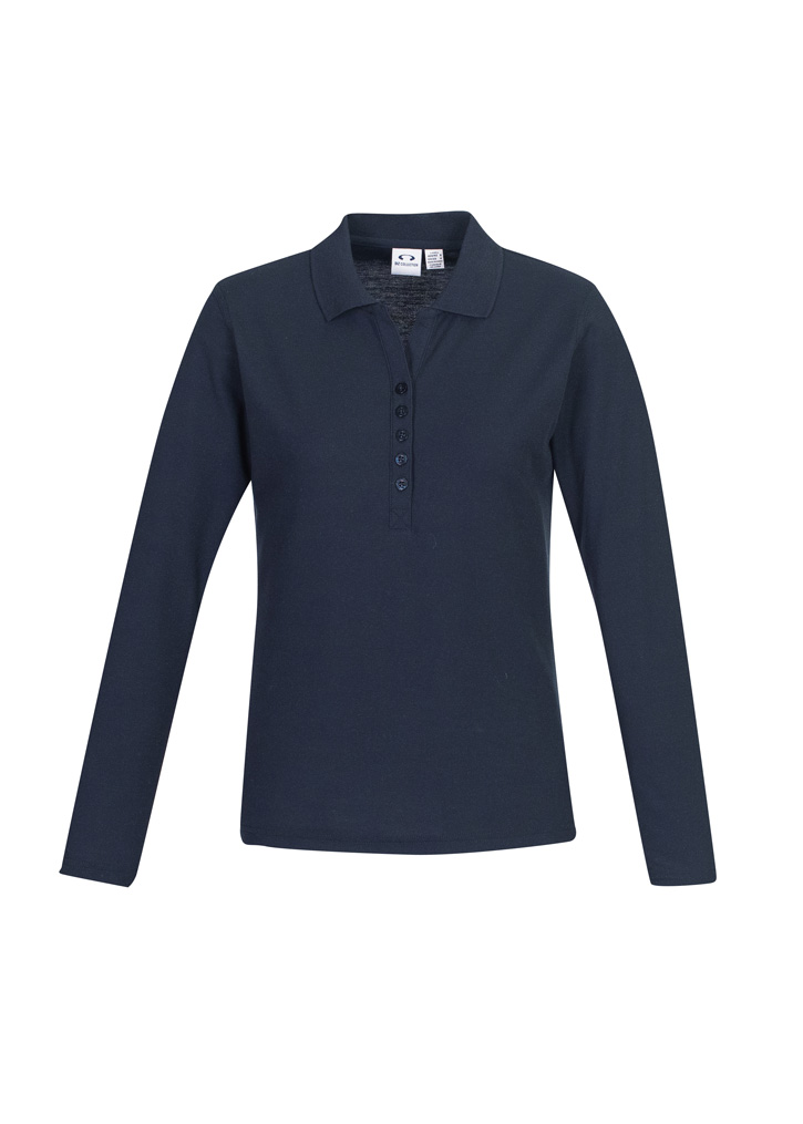 Crew Ladies Long Sleeve Polo | Biz 