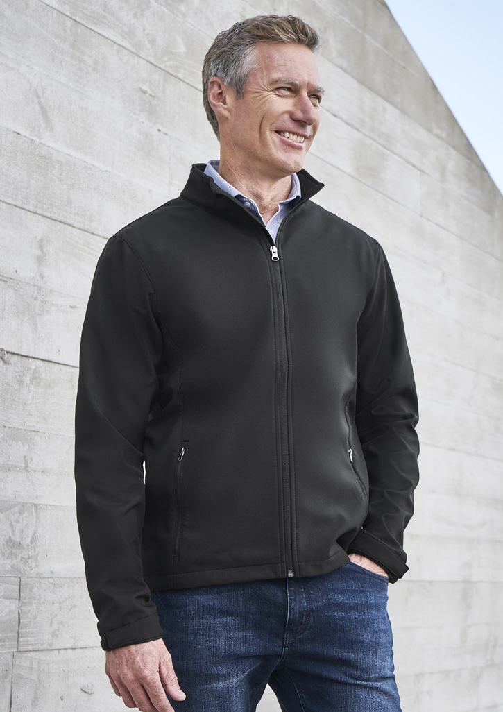 Mens softshell jacket on sale black