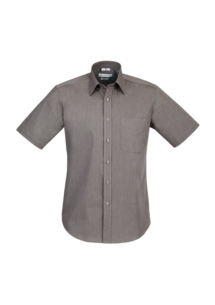 S122MS - Mens Chevron Short Sleeve Shirt