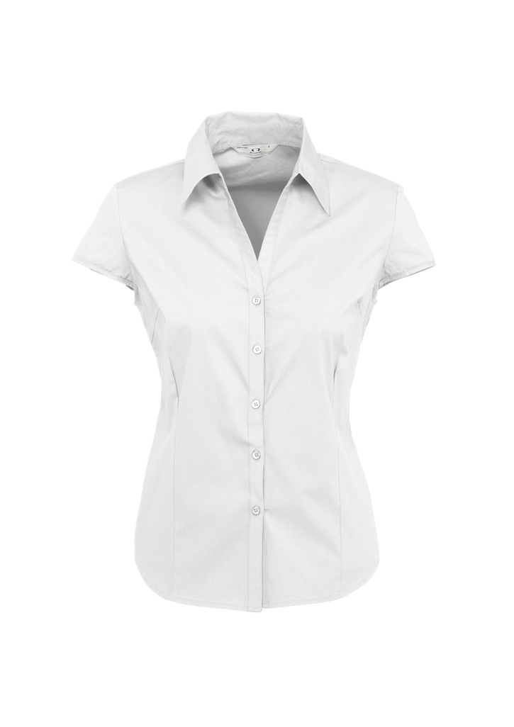 S119LN - Ladies Metro Cap Sleeve Shirt