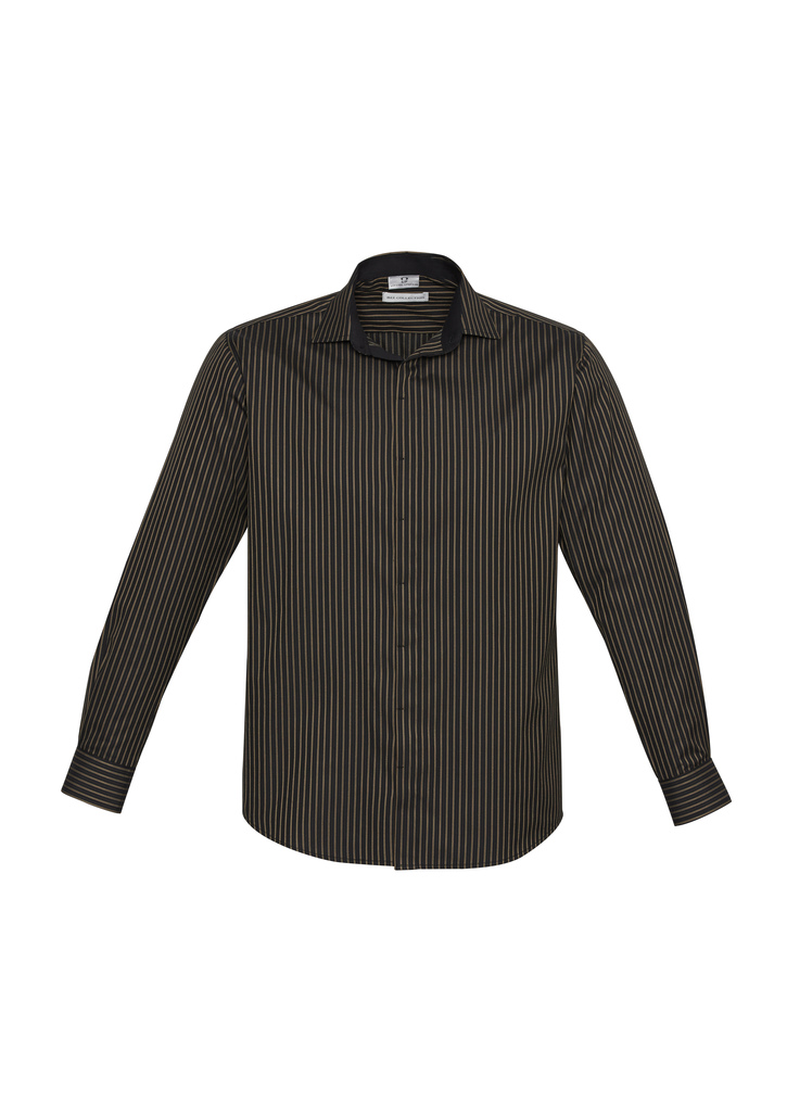 S415ML - Mens Reno Stripe Long Sleeve Shirt