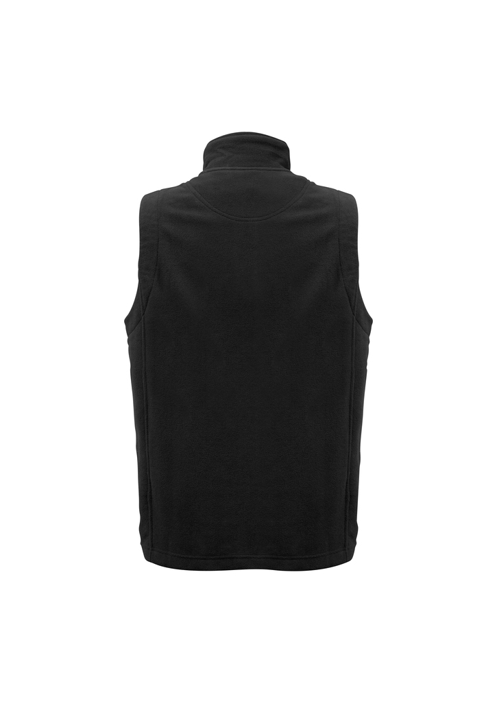 F233MN - Mens Plain Micro Fleece Vest