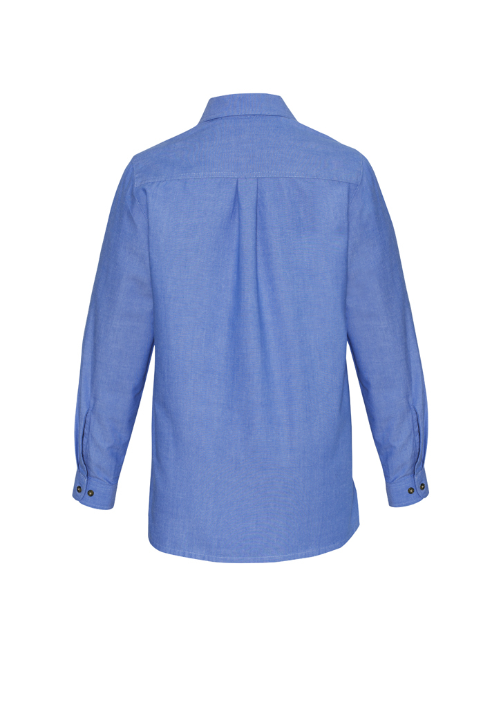 LB6201 - Ladies Wrinkle Free Chambray Long Sleeve Shirt