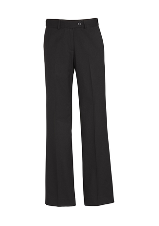 Sporte Leisure Plain Pant with Adjustable Waist - Black