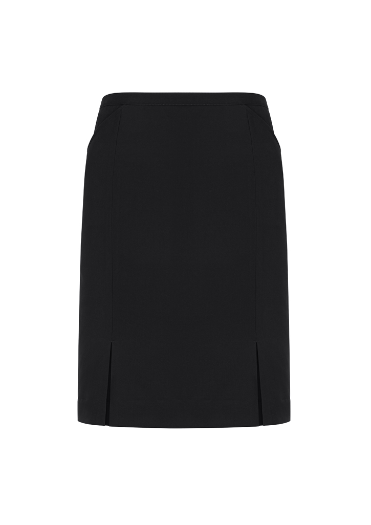 Siena Womens Front Pleat Detail Straight Skirt