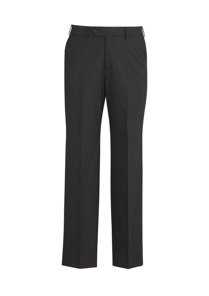 Comfort Wool Stretch Mens Flat Front Pant